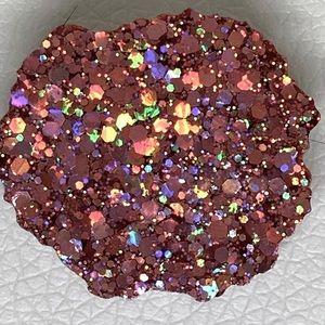 New!! Pink holographic pop socket